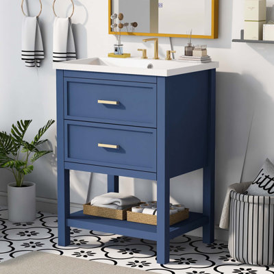 Ensemble de meuble-lavabo simple 24 po Zakar