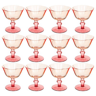 Verres à vin à deux tons