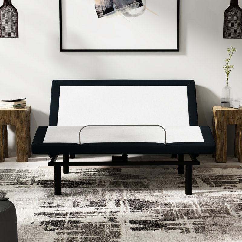 Zero Adjustable Bed Base For Full Size: Massage, , Led Effects Base: 3 Intensity Massager, Ports, Underbed -
