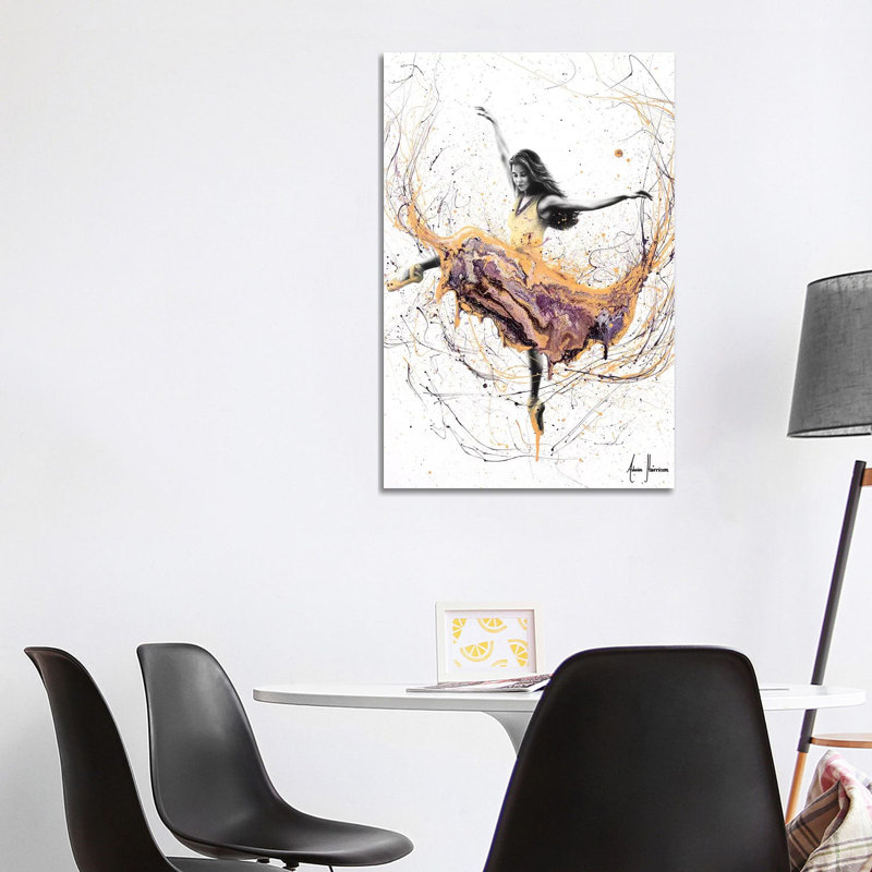 Violetta Ballerina by Ashvin Harrison - Print on Canvas, Wrapped Canvas, 66.04 cm H x 45.72 cm W x 3.175 cm D
