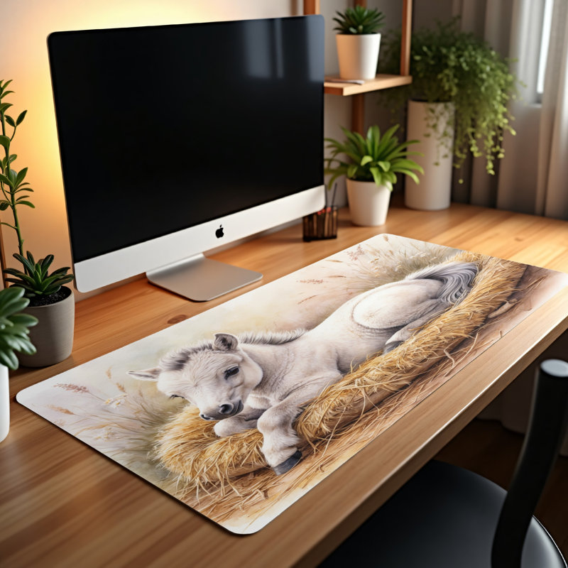Polyester Desk Pad, 23.6x13.8