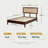 Anspach Solid Wood Platform Bed with Headboard, Bohemian Bed Frame-1788098688-1788454153