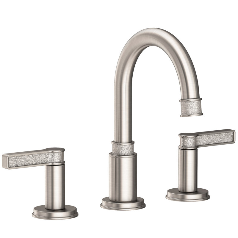 Widespread Lavatory Faucet, Satin Nickel (PVD)