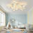 Rishikesh 25.59" W 5-Light Dimmable LED Flush Mount-1337207261