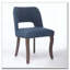 Chaise de salle à manger rembourrée en tissu, chaises de cuisine, chaises de salle à manger en bois-602970597