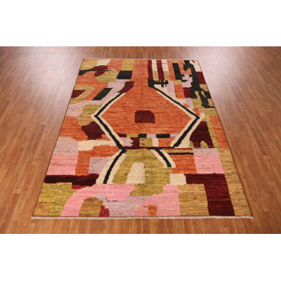 Geometric Moroccan Oriental Area Rug 7x10