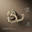Artifacts® Double Wall Mounted Robe Hook-90887812