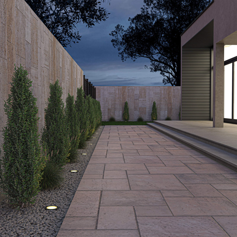 Matte Black Integrated LED Metal Well Light