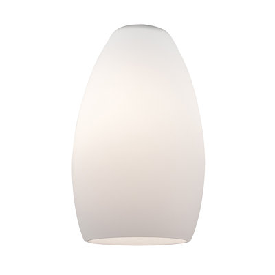 9'' H Glass Oval Pendant Shade