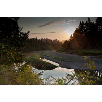 «Russian River, Sunrise» par Stroeby - Photographie sur toile tendue