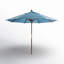Parasol de marché octogonal 9 'x 9' Manford Austerio-1323865861