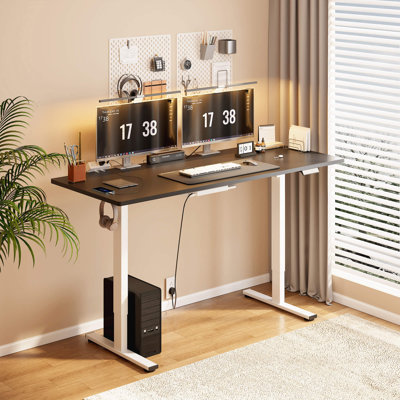 Adjustable Standing Desk, Whole-Piece Desktop
