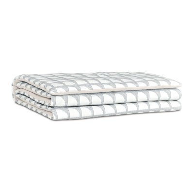 Simon Geometric Cotton Bed Runner