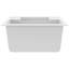 Belfry Kitchen Ashby 440mm W Double Bowl Stone Kitchen Sink with 1 Faucet Hole-211307699