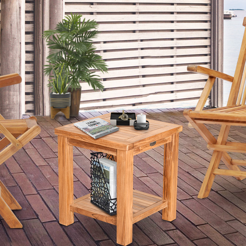 Tundra Solid Wood Side Table