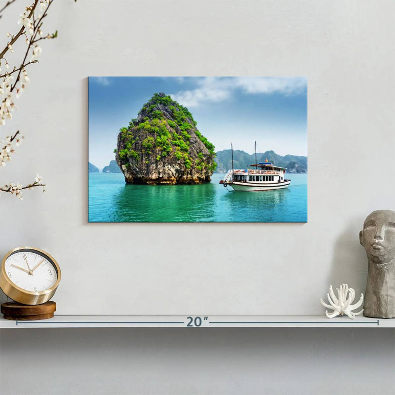 Mehar Ha Long Bay Tour Boat, 8" H x 12" W