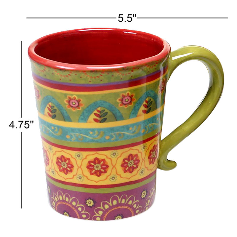 Ensemble de grandes tasses 4 pièces Certified International