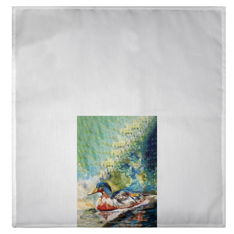 Serviette d'invité colorée