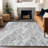 Premium Machine Washable Prisco Gray Rug-1341769934