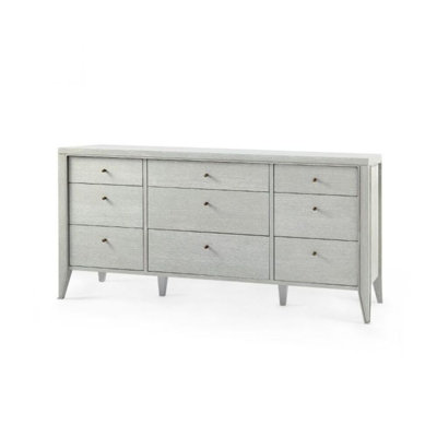 Paola 9 - Drawer Solid Wood Dresser