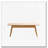 Coffee Table with Solid Wood Top