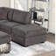 Ensemble de 3 coussins de canapé rembourrés larges Welt Corduroy-894922992