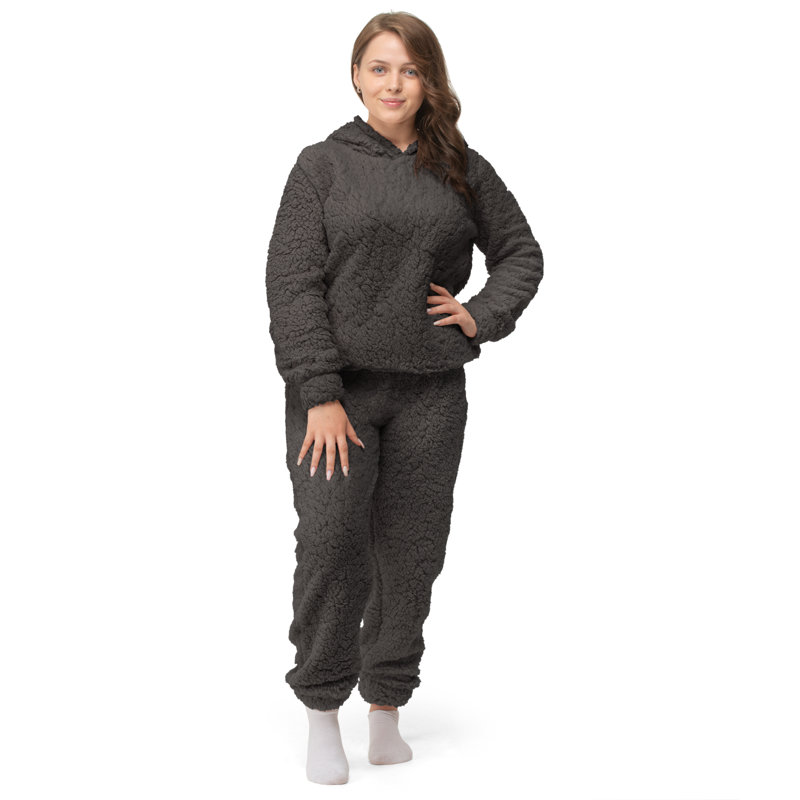 Buntine Waffle Throw Blanket, Charcoal, W63 x L65cm