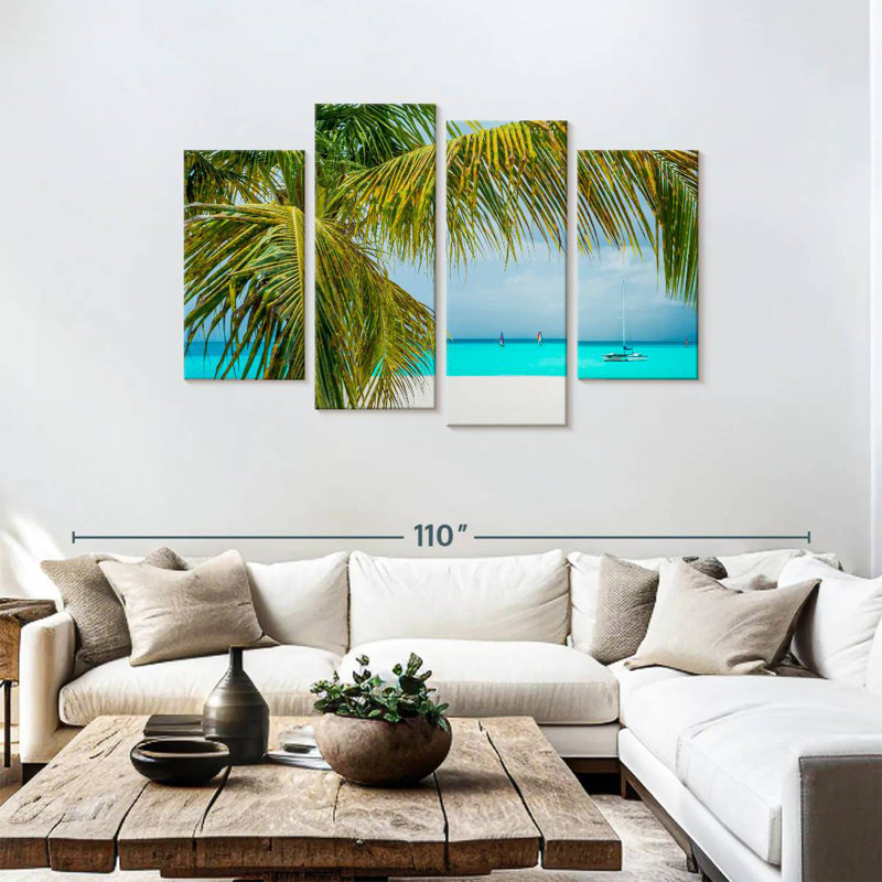 Antigua Jolly Beach, 48" H x 75" W