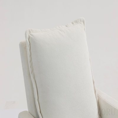 Fauteuil court en peluche