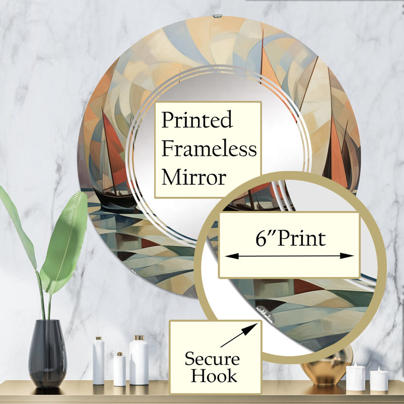 Miroir Staciee, 32 po x 32 po
