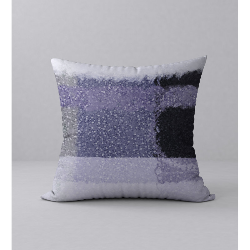 Très grande housse de coussin décorative carrée/insert, 18" x 18"