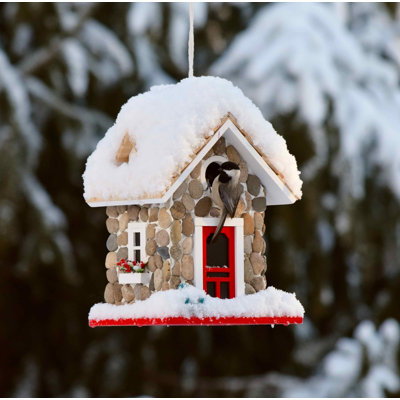 9.5 in. H x 7 in. W x 7 in. D Hanging Birdhouse