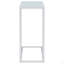 Table d'appoint moderne en chrome