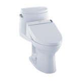 UltraMax II 1.28 GPF Elongated One-Piece Toilet with C200 Electronic Bidet Seat