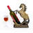 Beautiful Horse Wine Bottle Holder Animal Figurine Wine Cabinet Countertop Decor Decorations Gifts For Wine Lovers, Tabletop Wine Rack Display Stand Home Kitchen Gift 