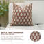 Housse de coussin Fabividine Floral Home Decor, impression en bloc, Mayur-110562754