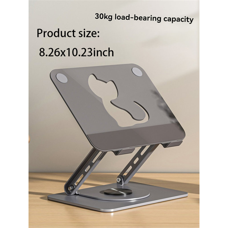 Portable Foldable Laptop Stand With Handle
