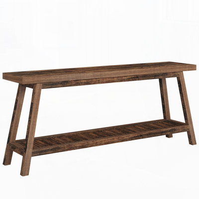 Modern Extra Long Farmhouse Console Table for Hallway, Living Room, or Foyer