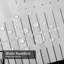 Rideau de douche abstrait abstrait noir et blanc avec 12 crochets-689629283