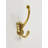 Polished Unlacquered Brass Wall Hook