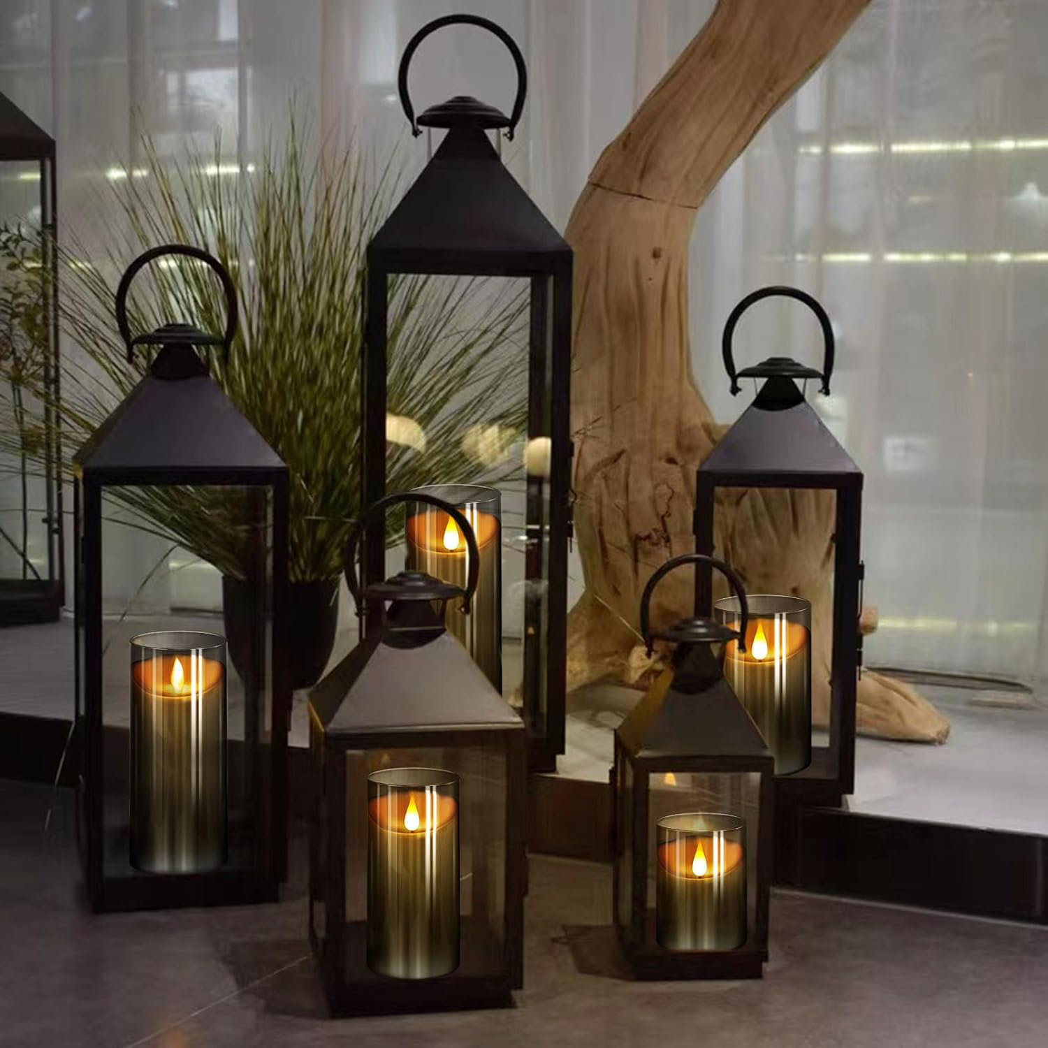 Hokku Designs Unscented Flameless Candle with Plastic Holder | Wayfair