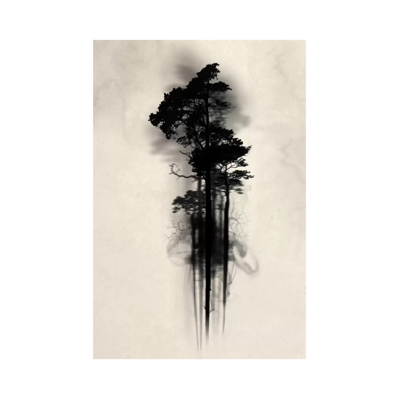 Enchanted Forest by Nicklas Gustafsson - Wrapped Canvas Painting, 20.32 cm H x 30.48 cm W
