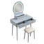 Magnifique meuble-lavabo avec miroir et tabouret-229643140