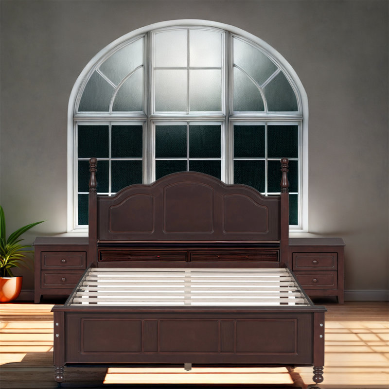 Ensemble de chambre à coucher Dajona, Noyers, Complète