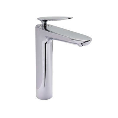 Single-Hole Single-handle Bathroom Faucet with Drain Assembly