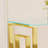 Naym 47.2'' Glass Top Console Table-2047083901