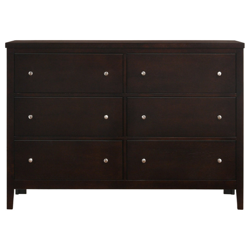 Commode 6 tiroirs Wedgewood Cappuccino, Cappuccino