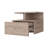 Macadamia 2-Tier Shelf Floating Nightstand-2140060034