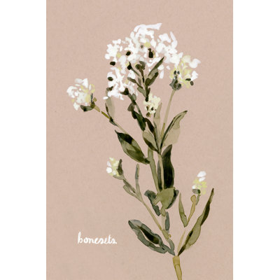 White Bonesets II by Emma Caroline - Painting
