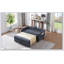 Convertible Sofa Bed Loveseat Sofa with Usb Ports, Side Pockets, Cup Holders And Phone Holder